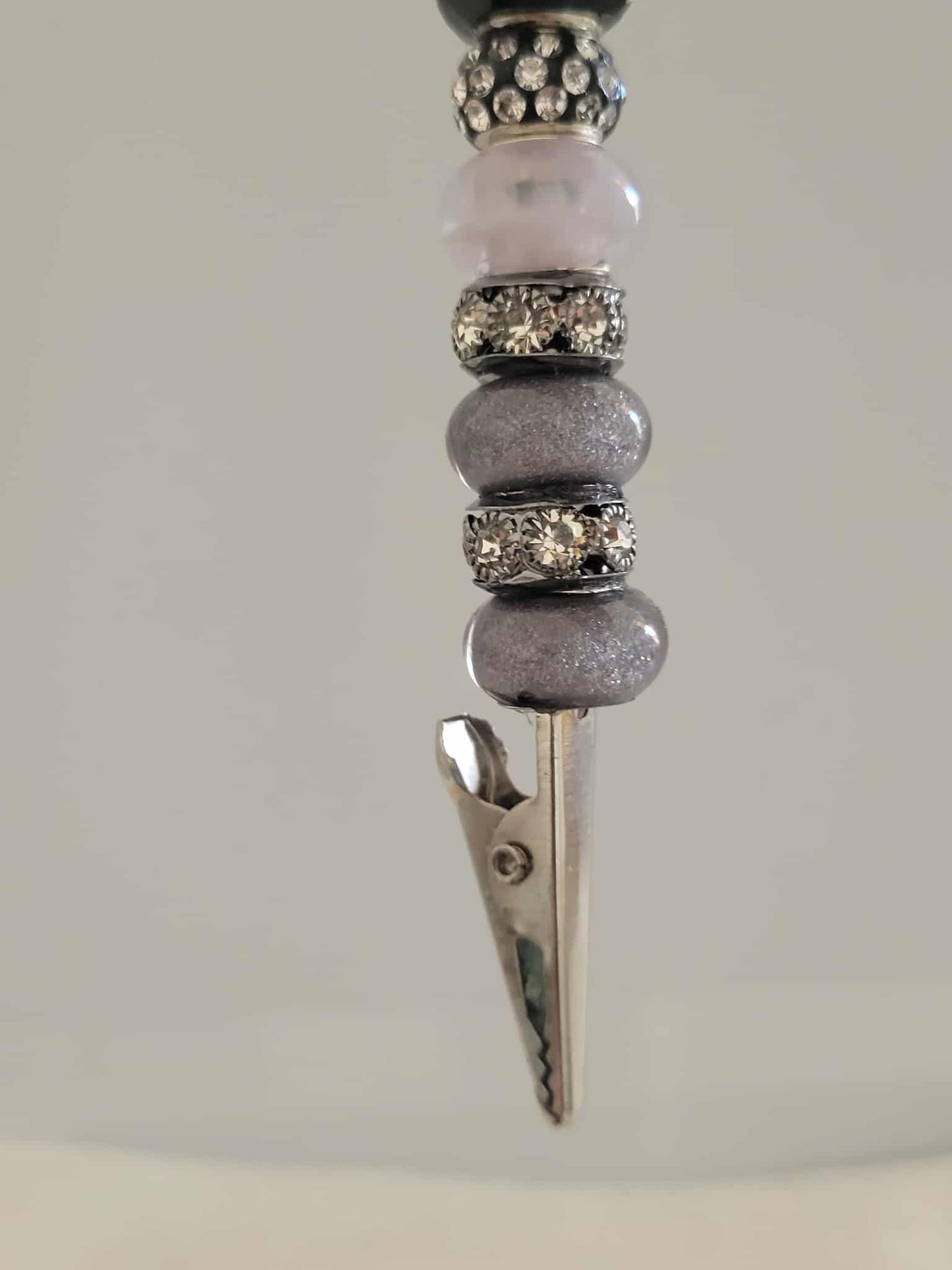 Opal Moon Owl Roach Clip - High Class Joint Holder