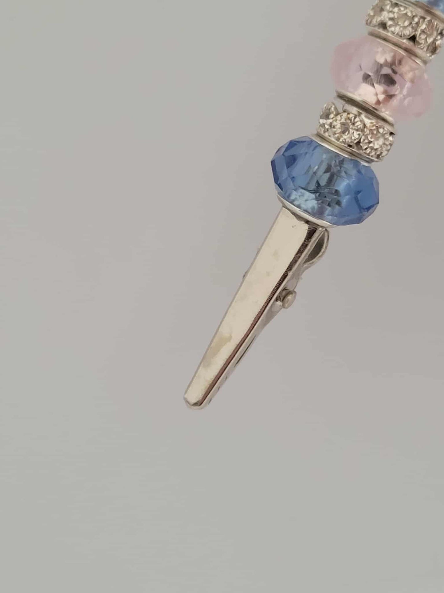 Cosmic Flutter Dragonfly Roach Clip - Cotton Candy Joint Holder