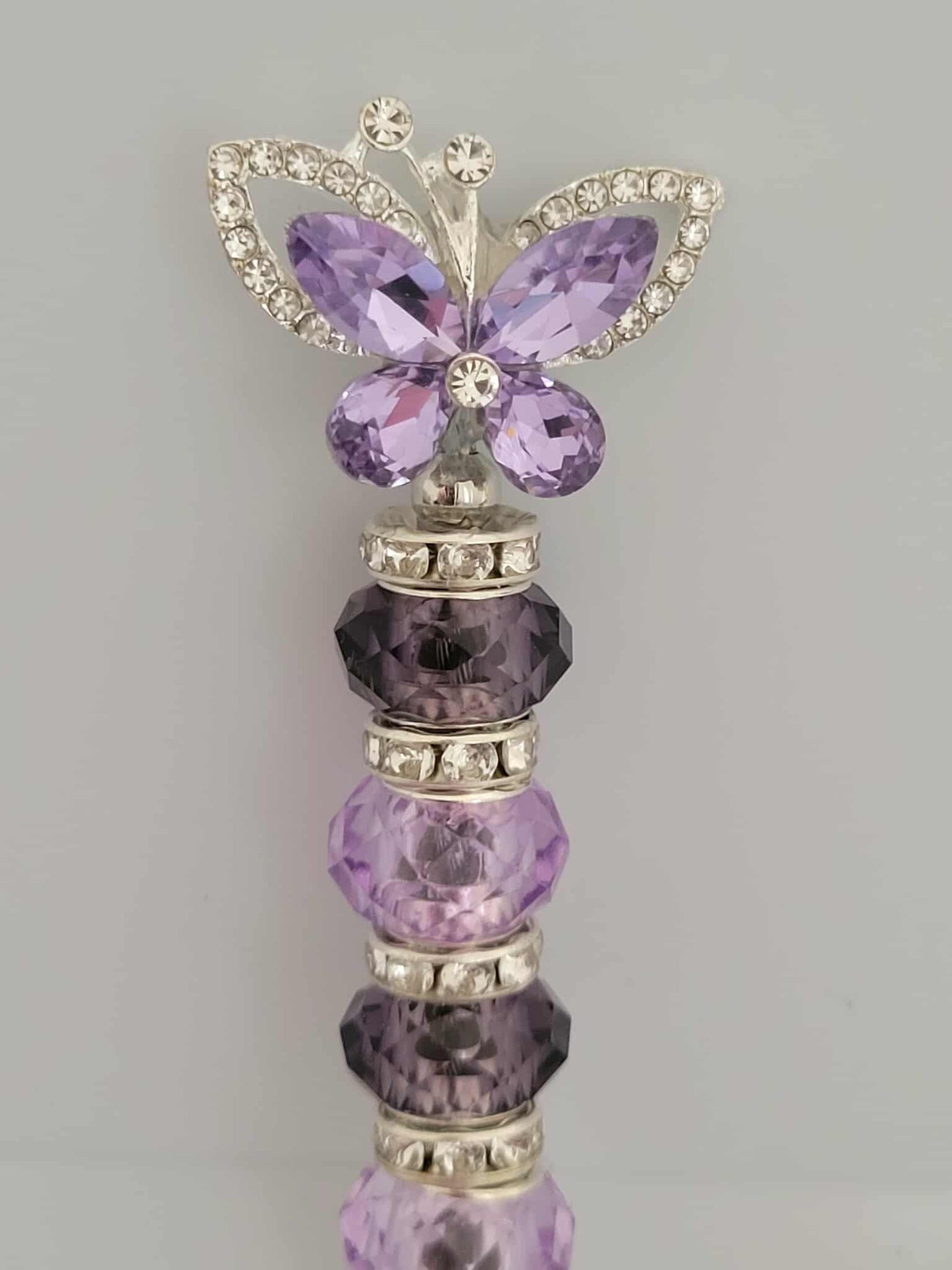 Lavender Luxe Butterfly Roach Clip
