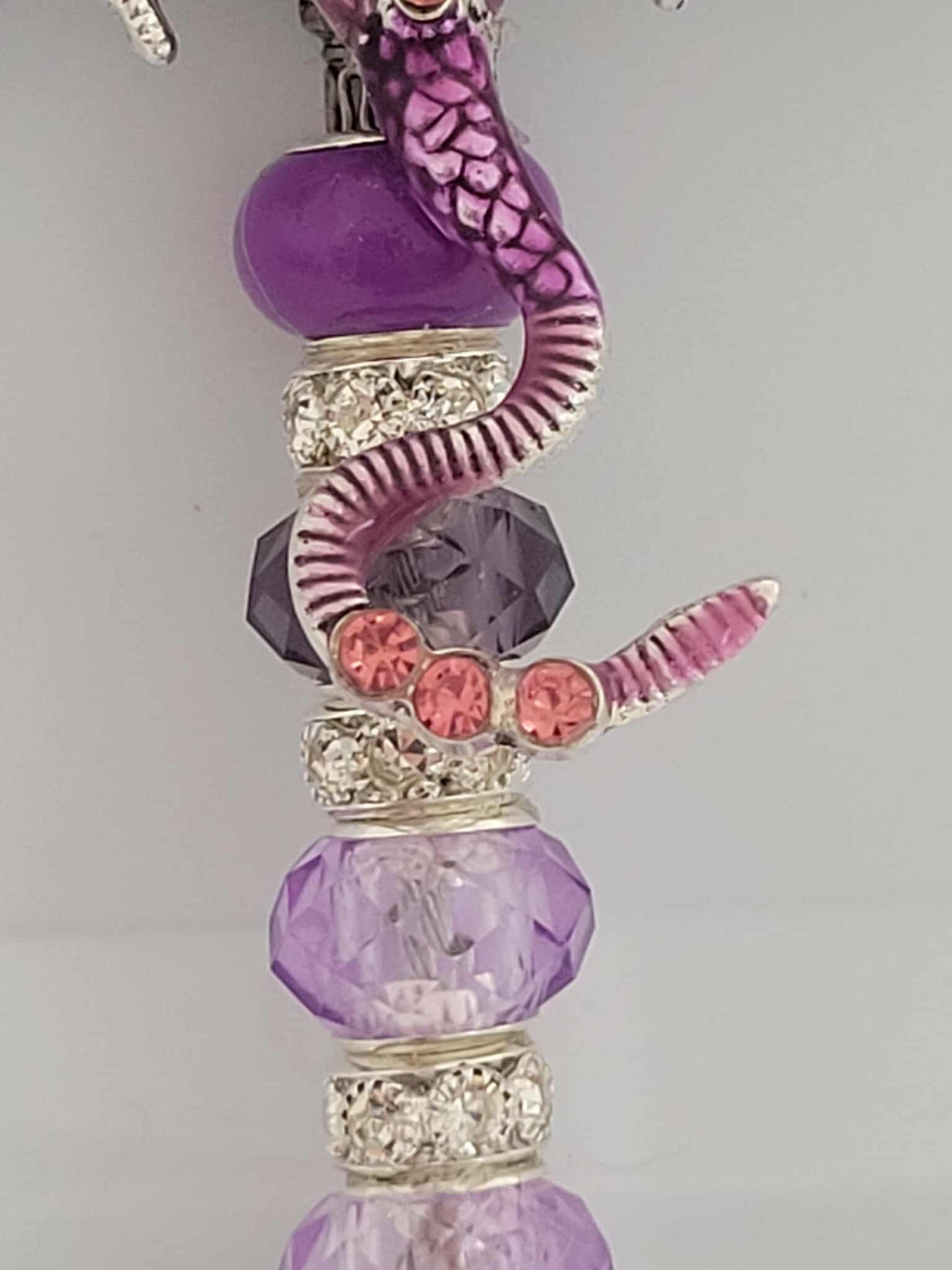 Midnight Amethyst Dragon Roach Clip