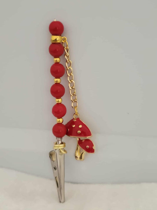 “Fungi & Fly High Roach Clip”